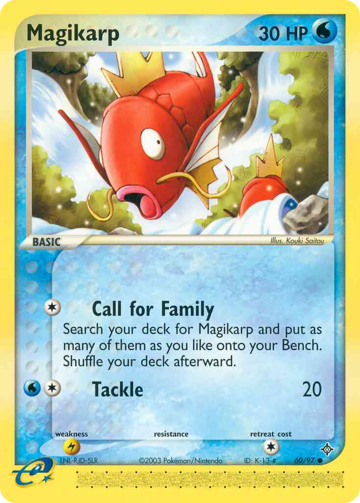 Magikarp - 60/97 - Common [ex3-60] [Reverse Holo]