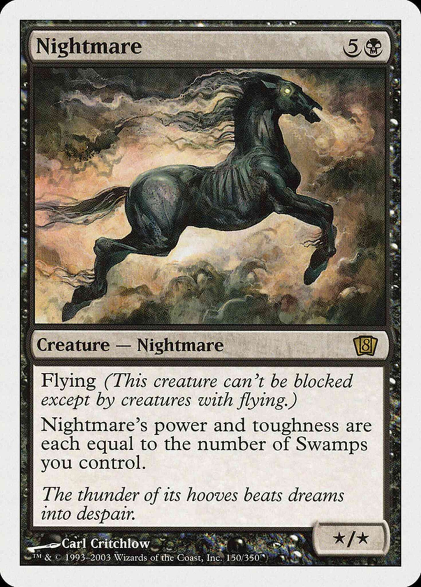 Nightmare [150] [Eighth Edition] [Non-Foil]