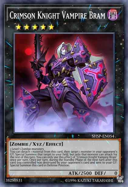 Crimson Knight Vampire Bram - MP14-EN164 - Ultra Rare - 1st Edition