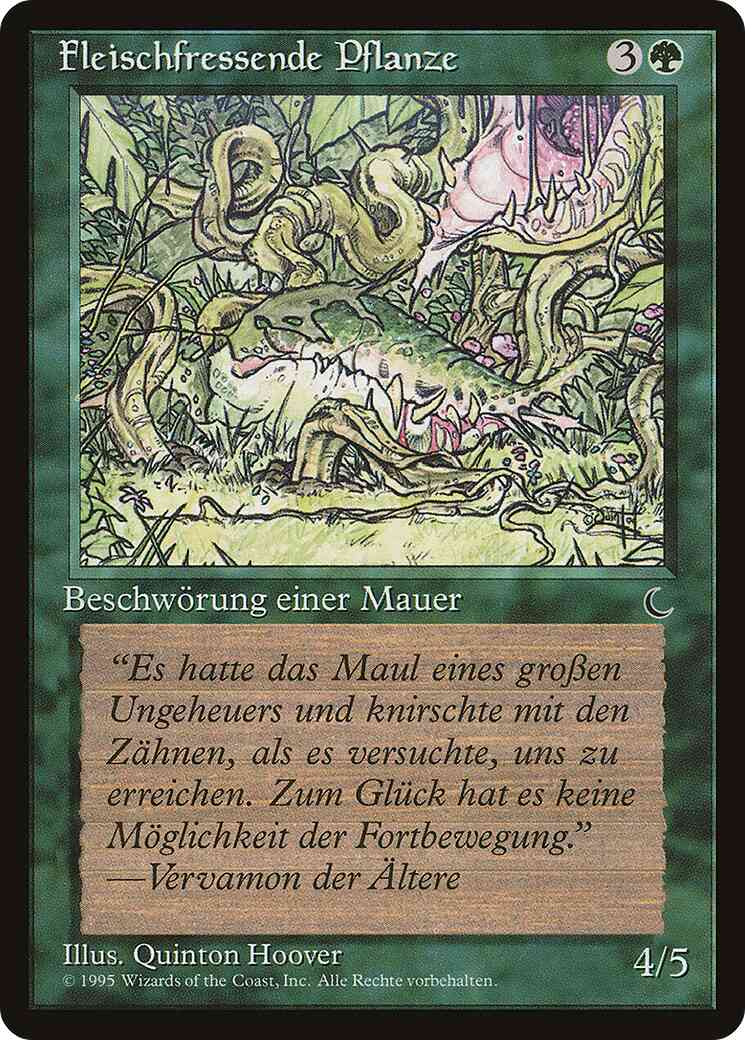Carnivorous Plant - German [117] [Renaissance German] [Non-Foil]