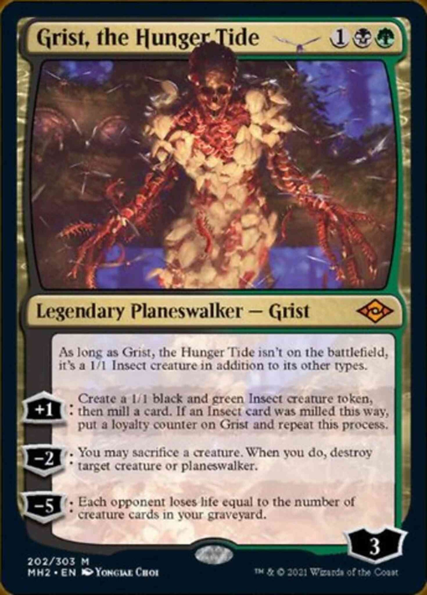 Grist, the Hunger Tide [202] [Modern Horizons 2] [Non-Foil]
