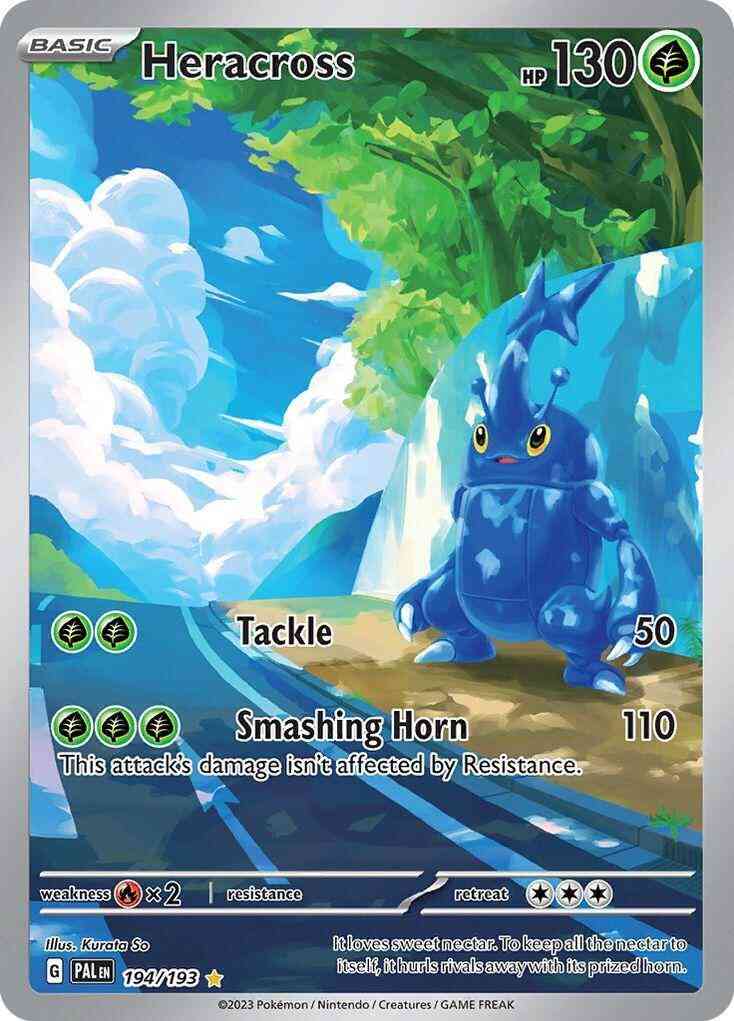 Heracross - 194/193 - Illustration Rare [sv02-194] [Ultra]