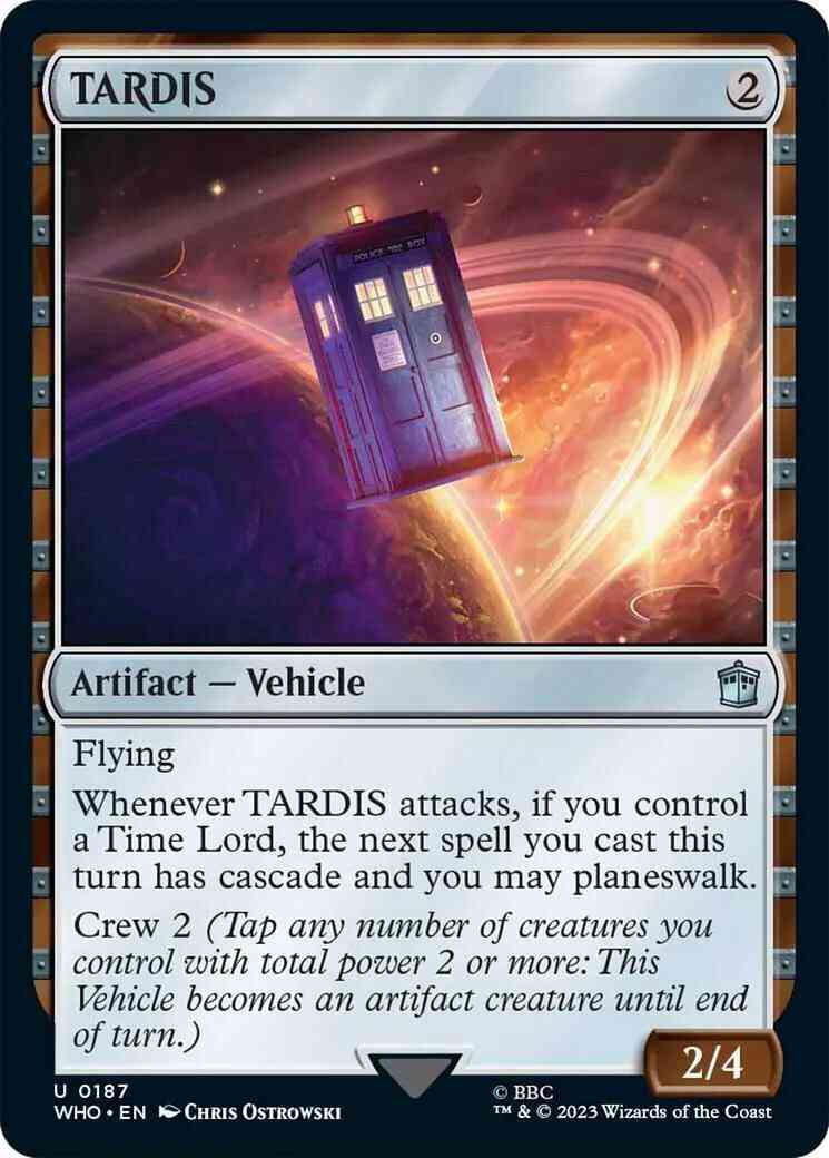 TARDIS [187] [Universes Beyond: Doctor Who] [Non-Foil]
