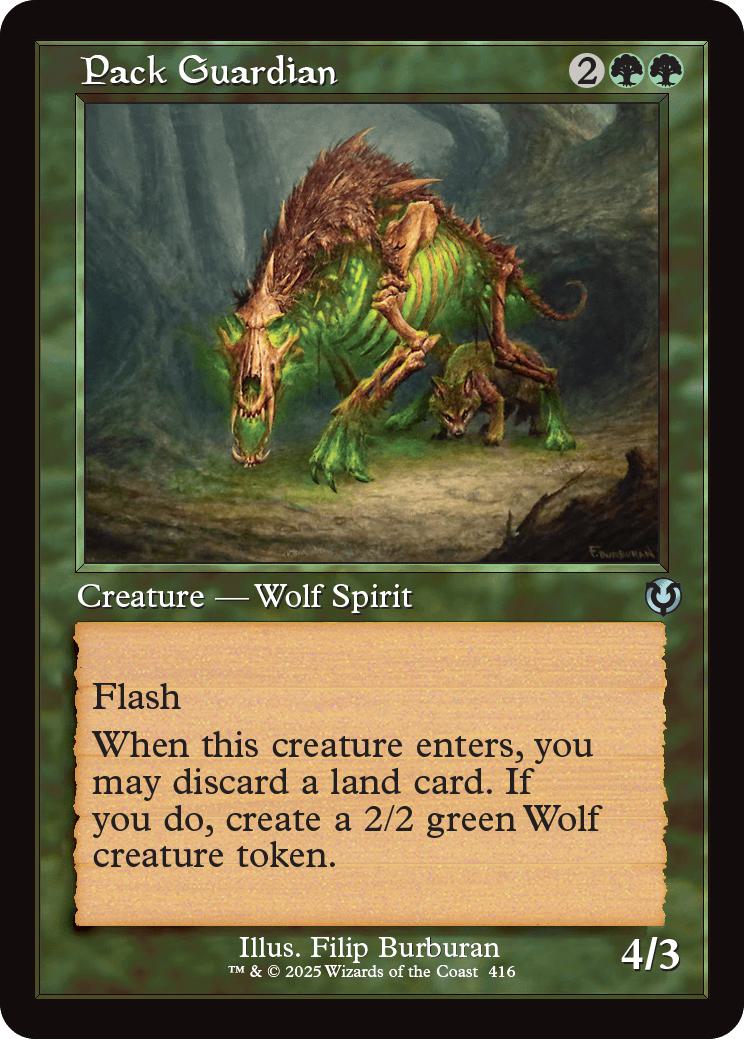 Pack Guardian [416] [Retro Frame] [Innistrad Remastered] [Non-Foil]
