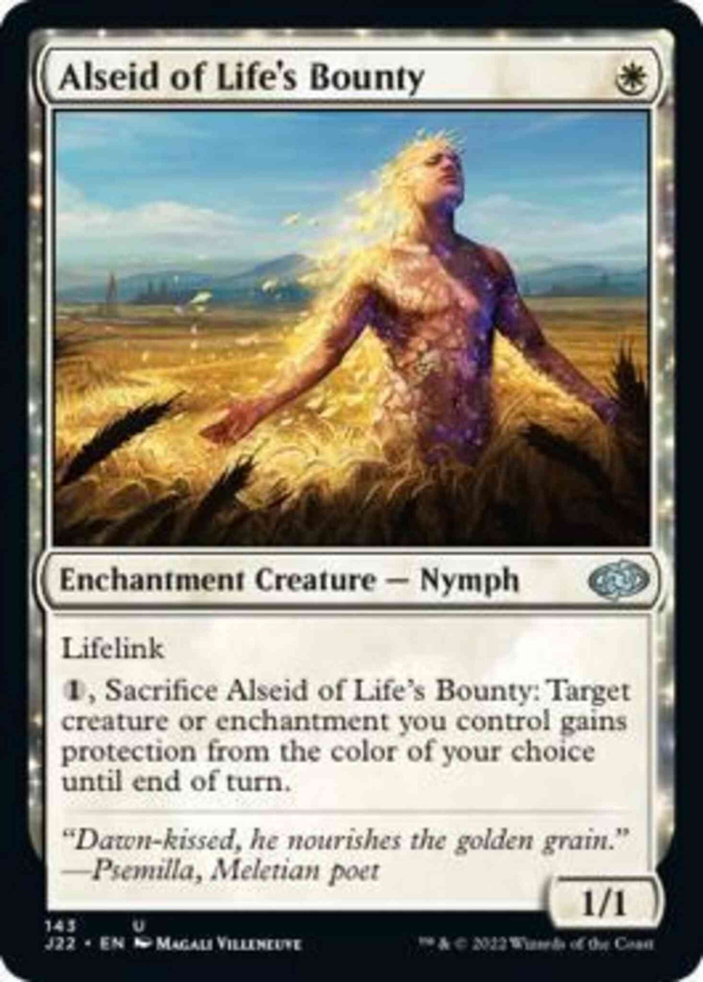 Alseid of Life's Bounty [143] [Jumpstart 2022] [Non-Foil]