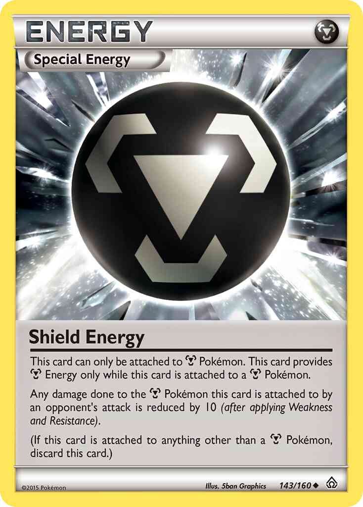 Shield Energy - 143/160 - Uncommon [xy5-143] [Reverse Holo]
