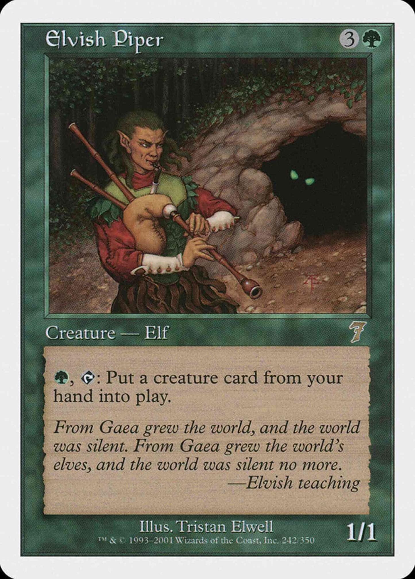 Elvish Piper [242] [Seventh Edition] [Non-Foil]