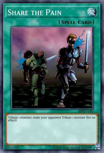 Share the Pain - DT01-EN091 - Duel Terminal Normal Parallel Rare - Duel Terminal