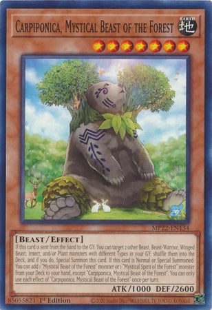 Carpiponica, Mystical Beast of the Forest - MP22-EN134 - Common - 1st Edition