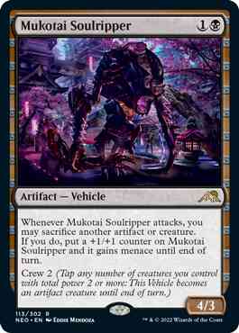 Mukotai Soulripper [113] [Kamigawa: Neon Dynasty] [Non-Foil]