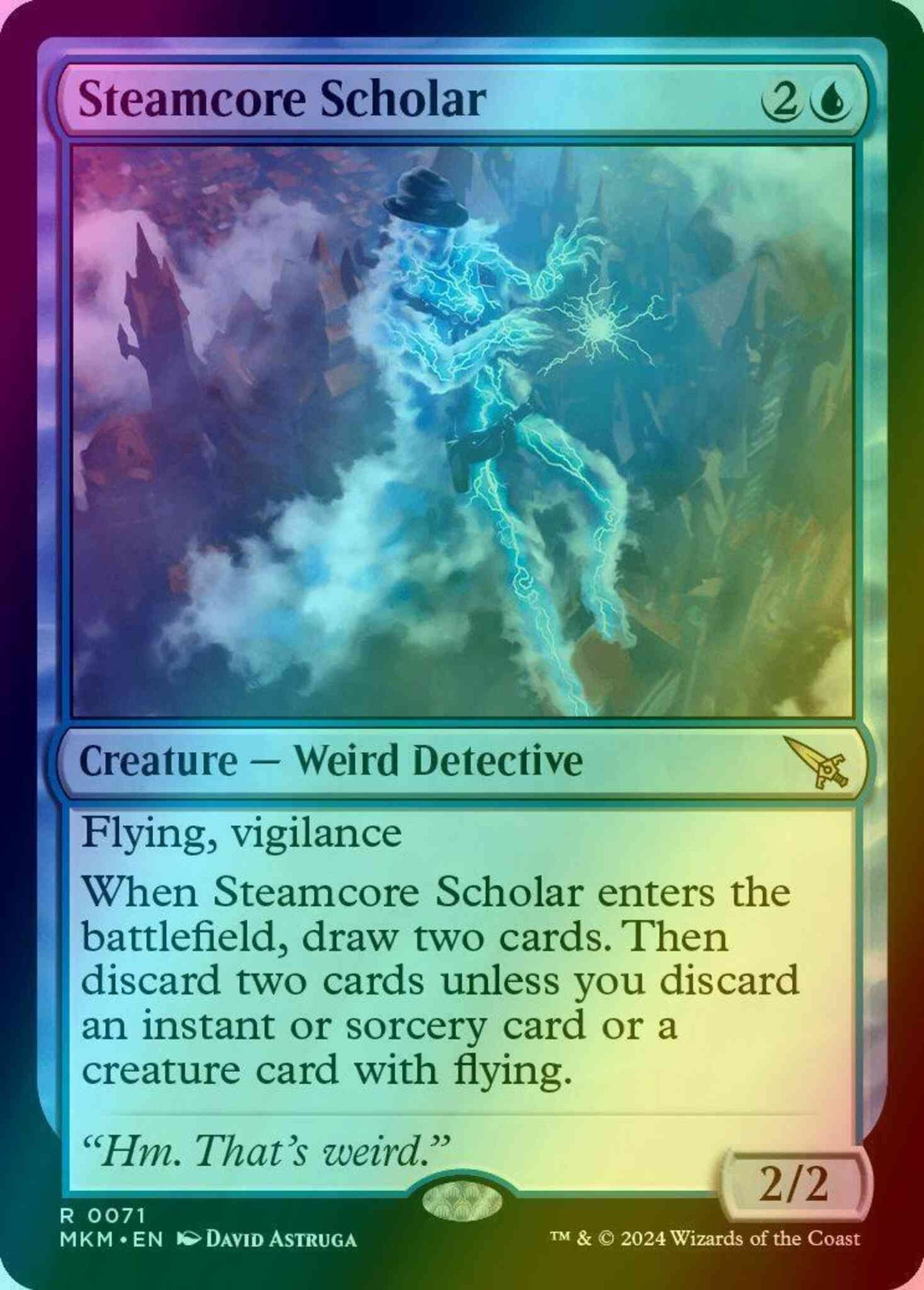 Steamcore Scholar [71] [Murders at Karlov Manor] [Foil]