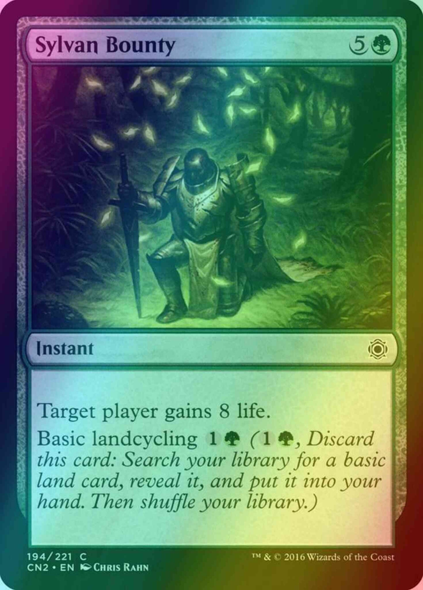 Sylvan Bounty [194] [Conspiracy Take The Crown] [Foil]