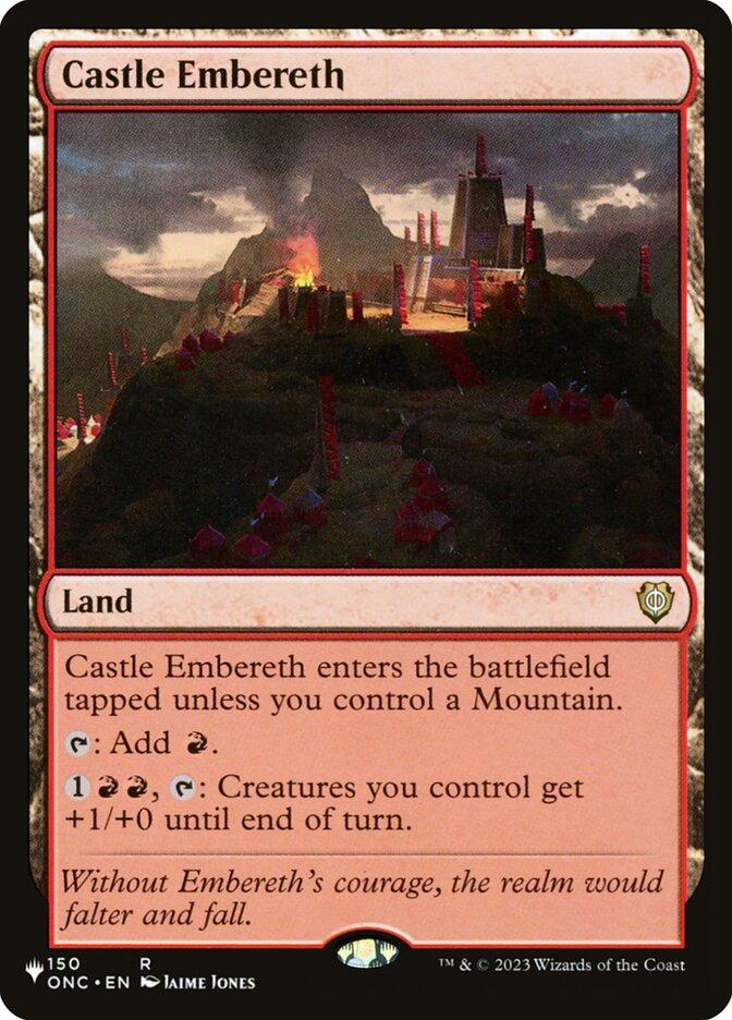 Castle Embereth [ONC-150] [The List] [Non-Foil]