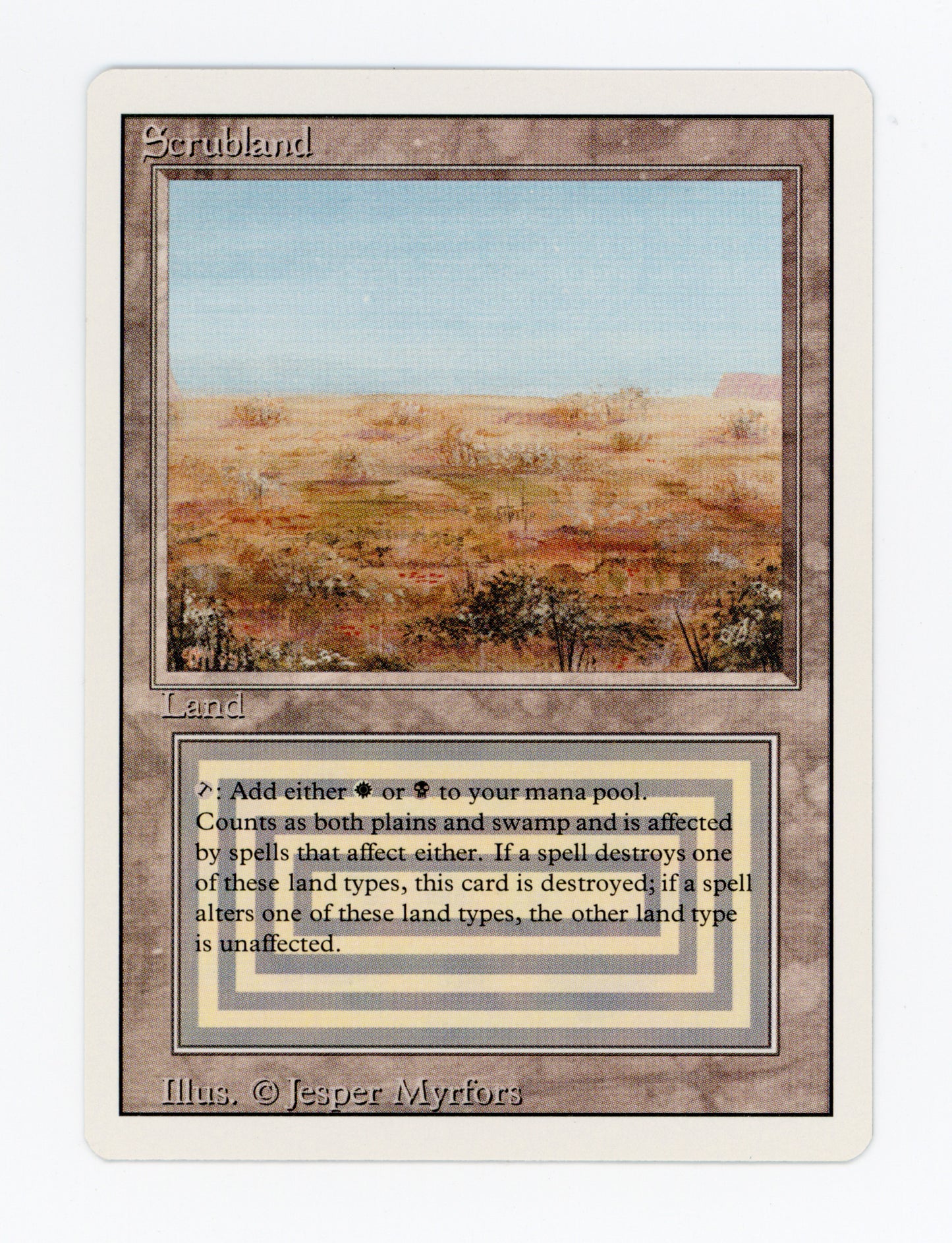 Scrubland — ID 18909