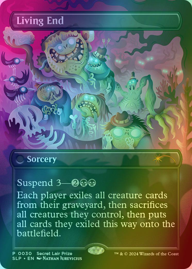 Living End [0030] [Borderless] [Secret Lair Showdown] [Foil]