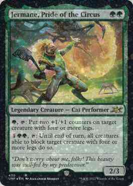 Jermane, Pride of the Circus [430] [Unfinity] [Galaxy Foil]