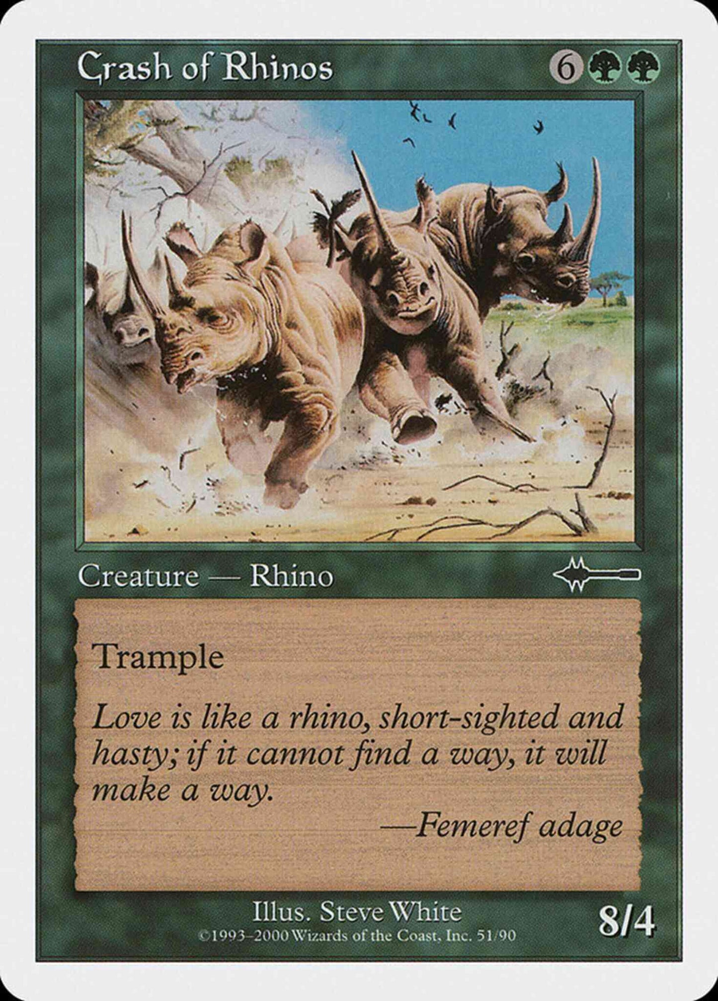 Crash of Rhinos [51] [Beatdown Box Set] [Non-Foil]