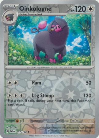 Oinkologne - 157/198 - Uncommon [sv01-157] [Reverse Holo]