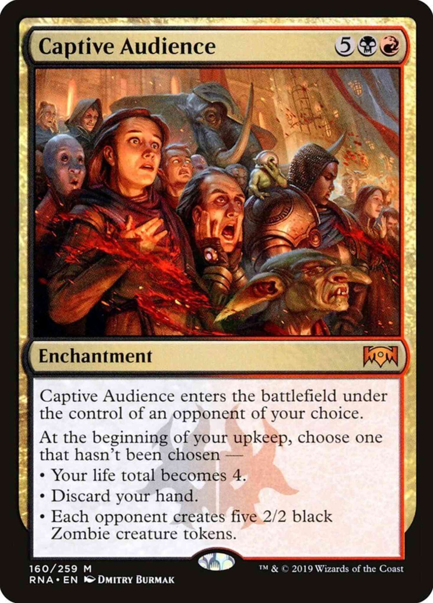 Captive Audience [160] [Ravnica Allegiance] [Non-Foil]