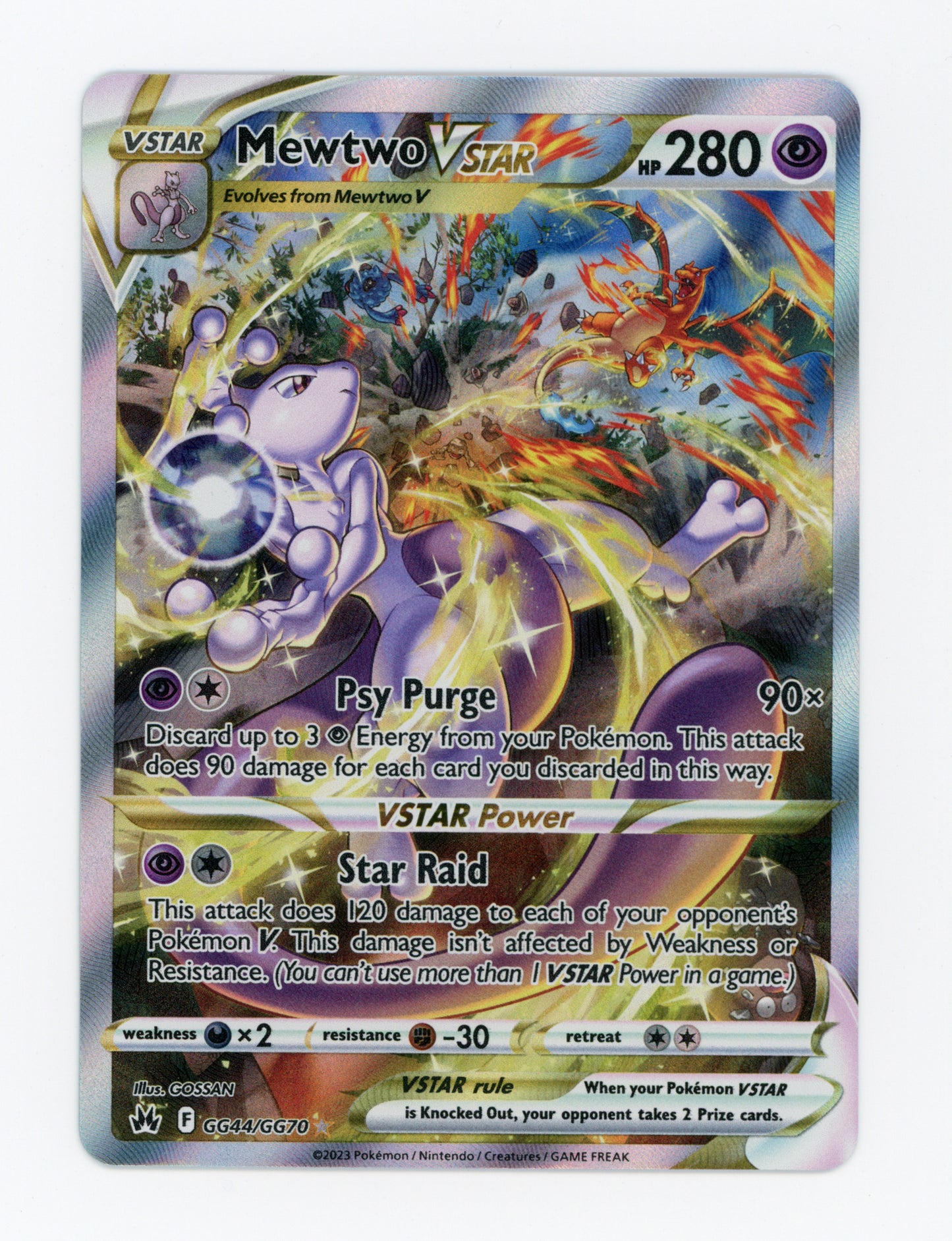 Mewtwo VSTAR — Rare Holo V — ID 19426