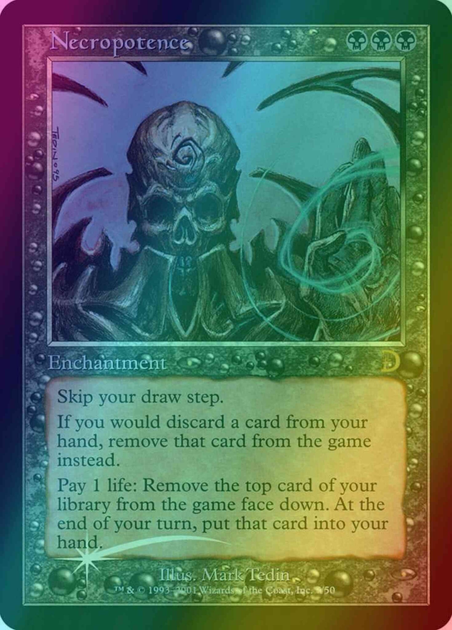 Necropotence [7] [Promo] [Deckmasters] [Foil]