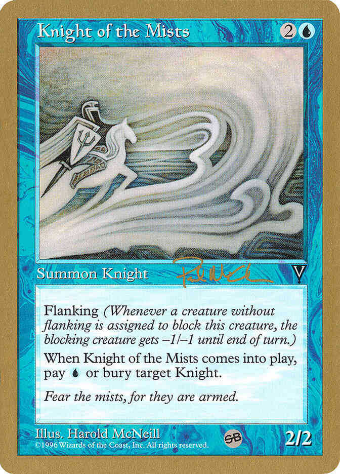 Knight of the Mists [pm36sb] [World Championship Decks 1997] [Non-Foil]