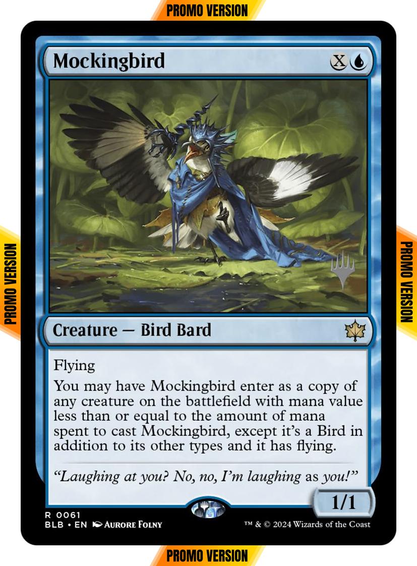Mockingbird [61p] [Promo Pack] [Bloomburrow: Promos] [Non-Foil]