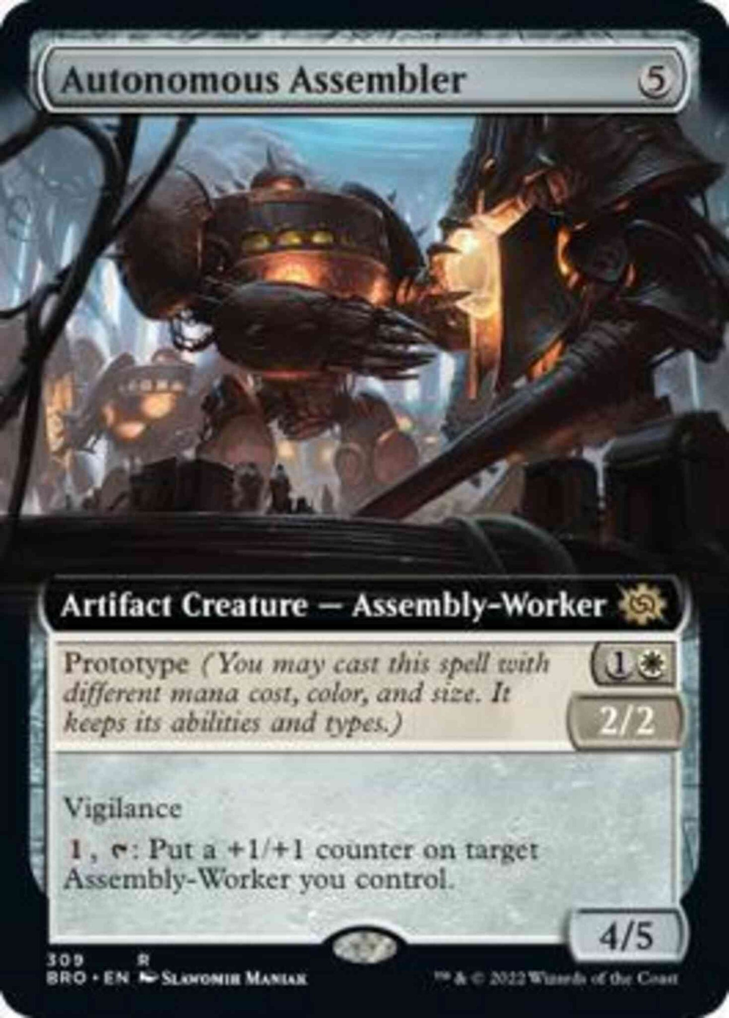 Autonomous Assembler [309] [Extended Art] [The Brothers' War] [Non-Foil]