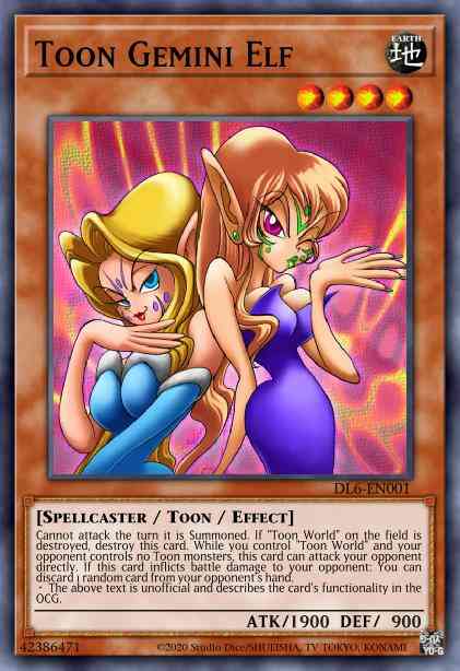 Toon Gemini Elf - LCYW-EN107 - Rare - Unlimited