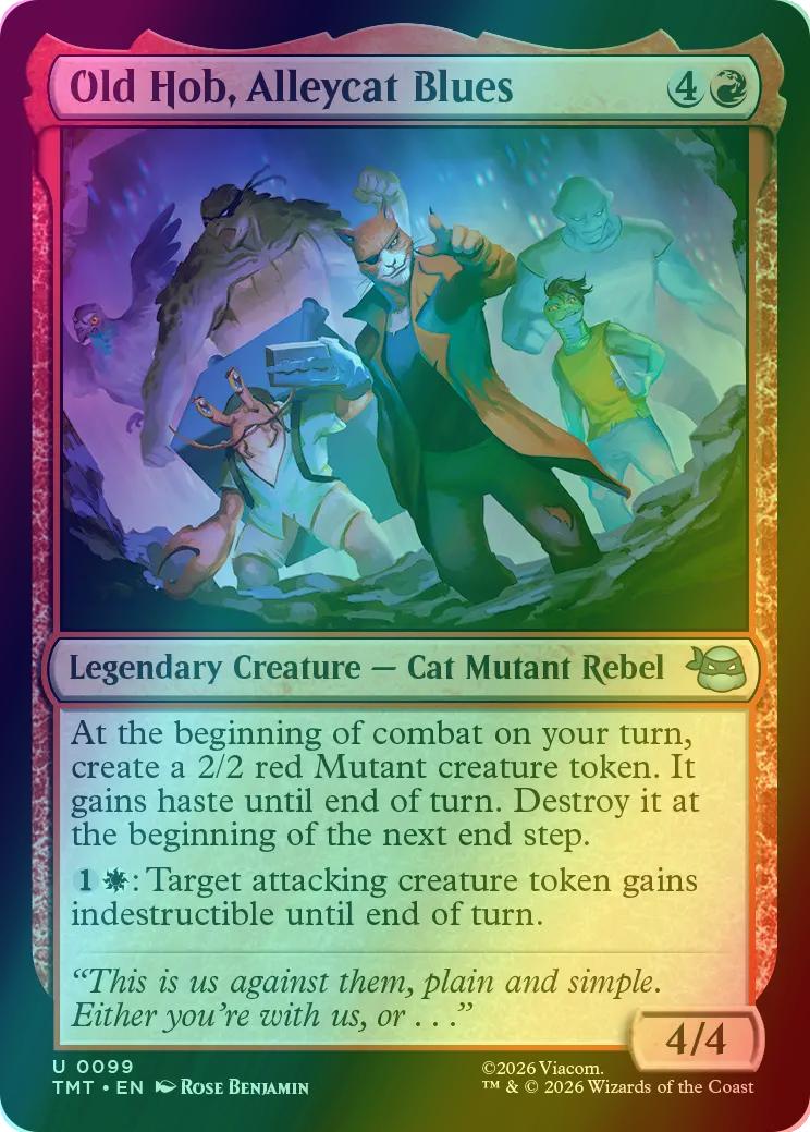 Old Hob, Alleycat Blues [99] [Teenage Mutant Ninja Turtles] [Foil]