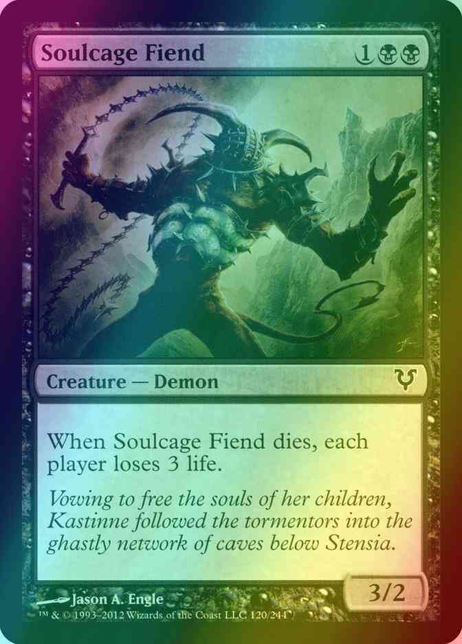 Soulcage Fiend [120] [Avacyn Restored] [Foil]