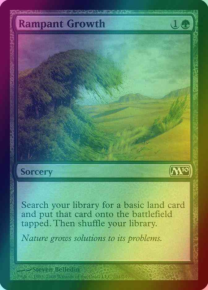 Rampant Growth [Magic 2010] [Foil]