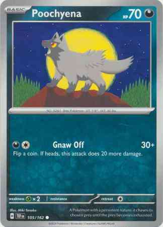 Poochyena - 105/162 - Common [sv05-105] [Non-Holo]