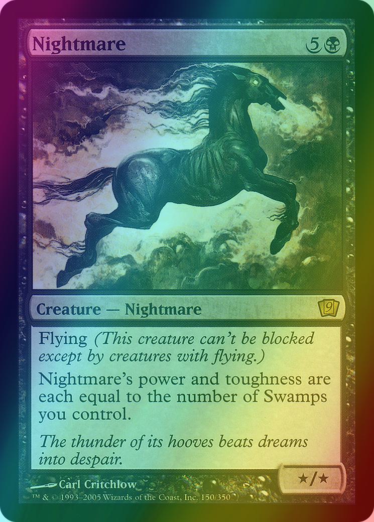 Nightmare [150x] [Ninth Edition] [Foil]