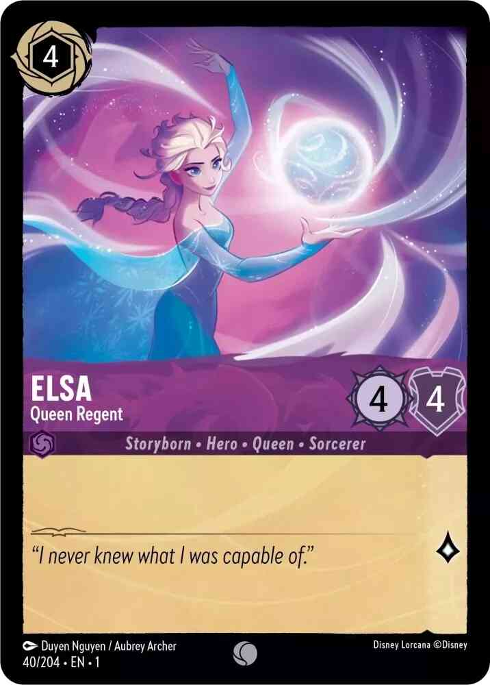Elsa - Queen Regent - 40/204 [The First Chapter] [Non-Foil]