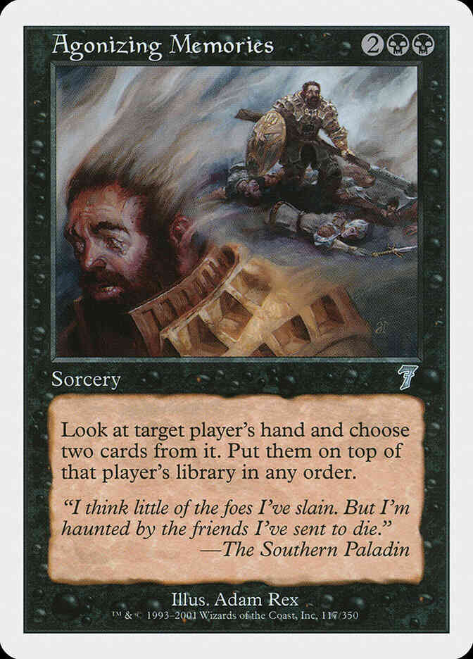 Agonizing Memories [117] [Seventh Edition] [Non-Foil]