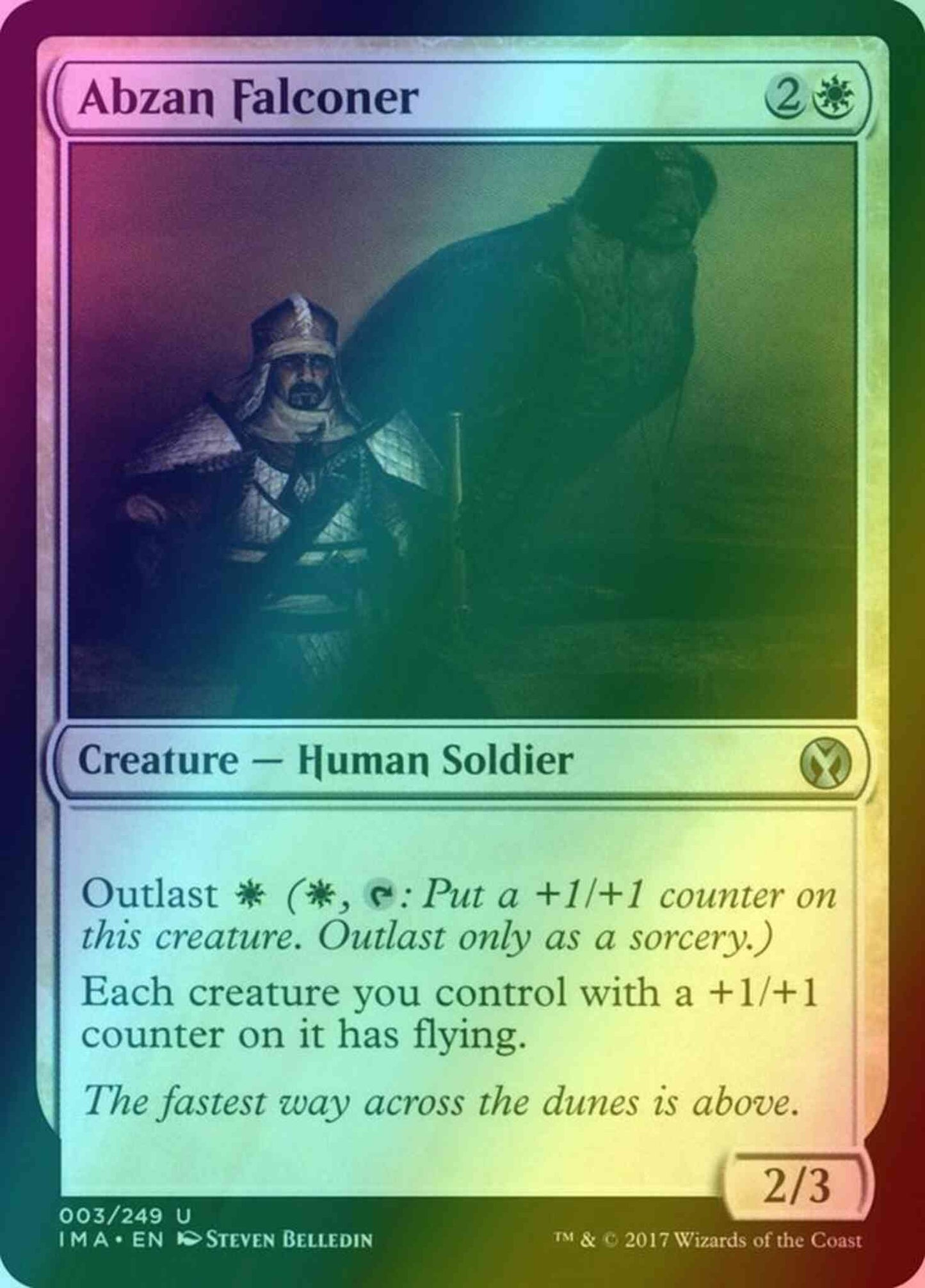 Abzan Falconer [3] [Iconic Masters] [Foil]