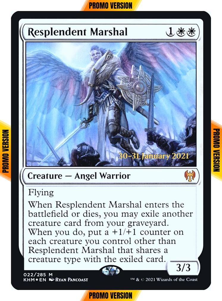 Resplendent Marshal [Prerelease] [22s] [Kaldheim Promos] [Foil]