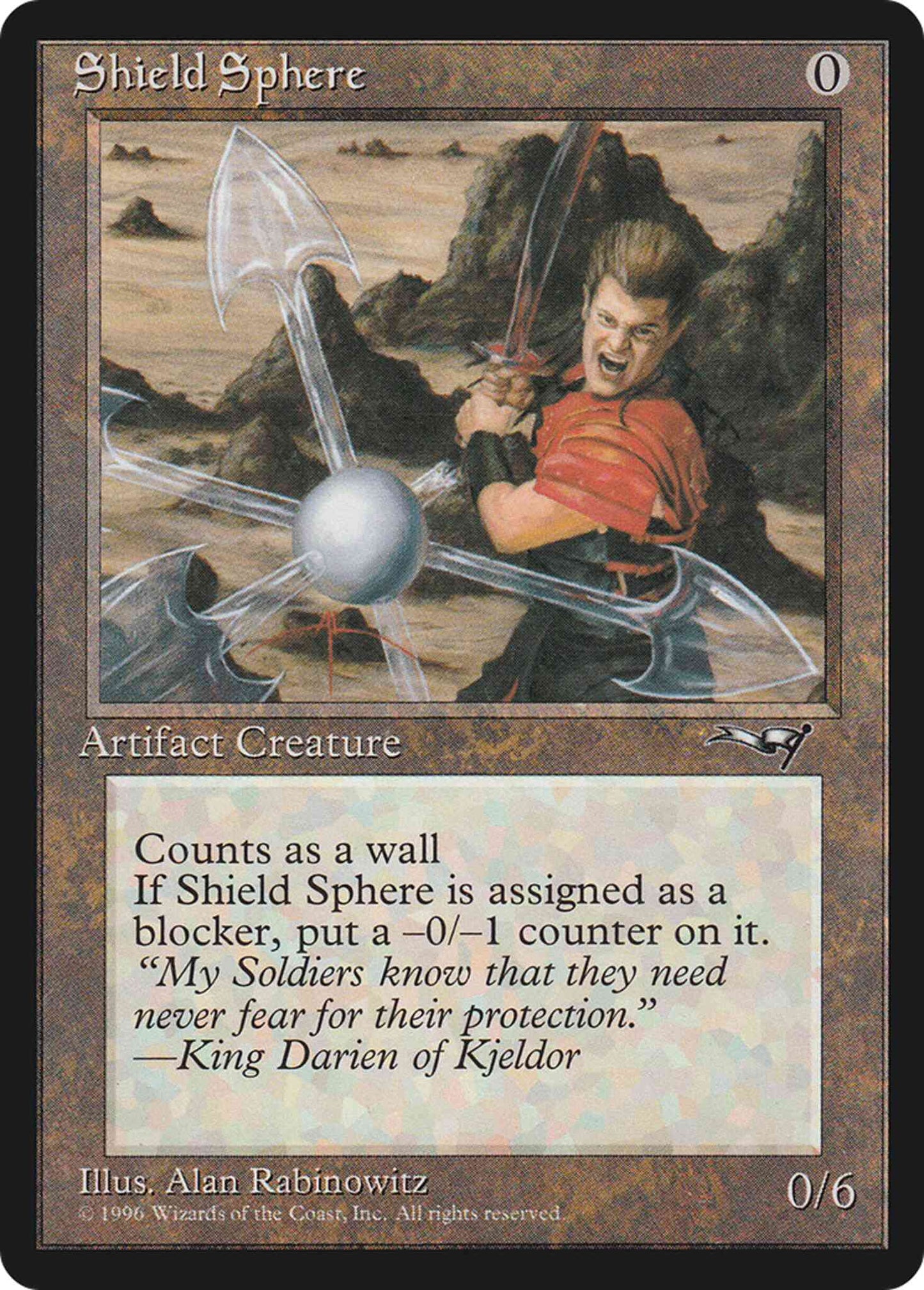 Shield Sphere [129] [Alliances] [Non-Foil]