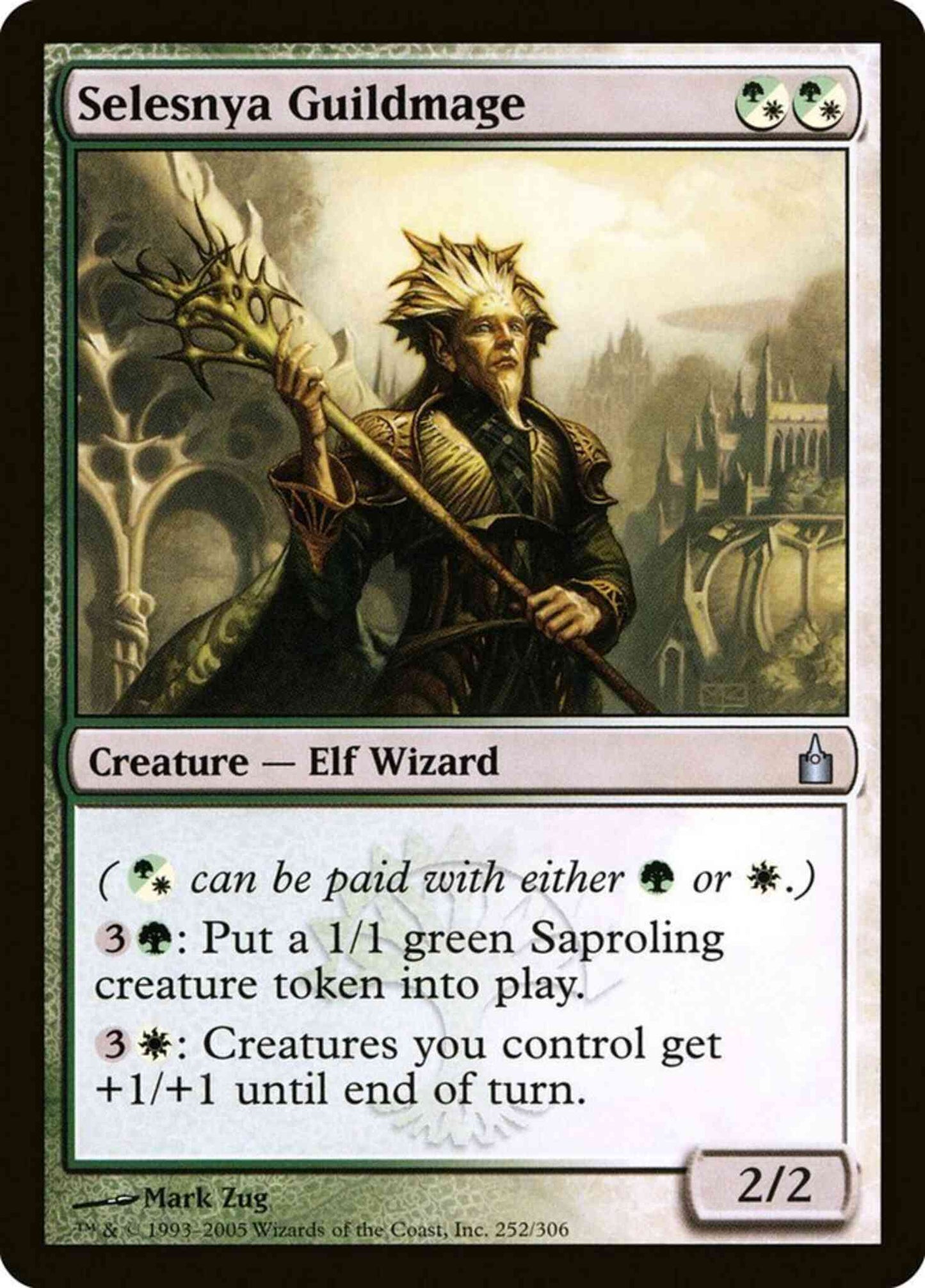 Selesnya Guildmage [252] [Ravnica City Of Guilds] [Non-Foil]