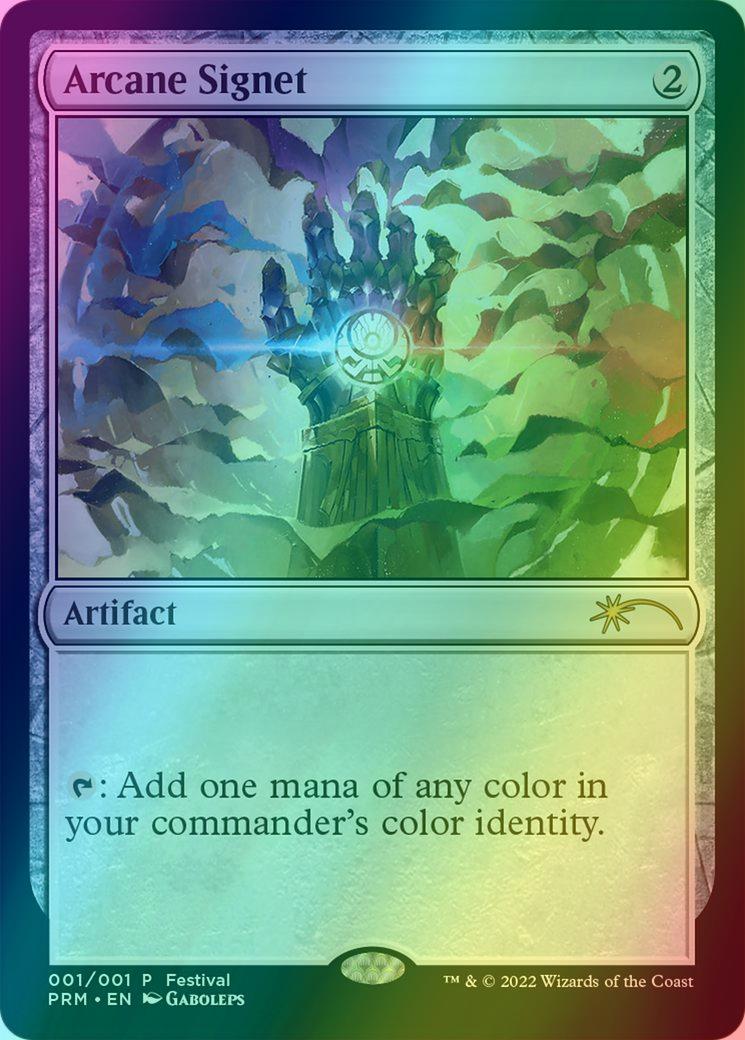 Arcane Signet [1F] [30th Anniversary Misc Promos] [Foil]