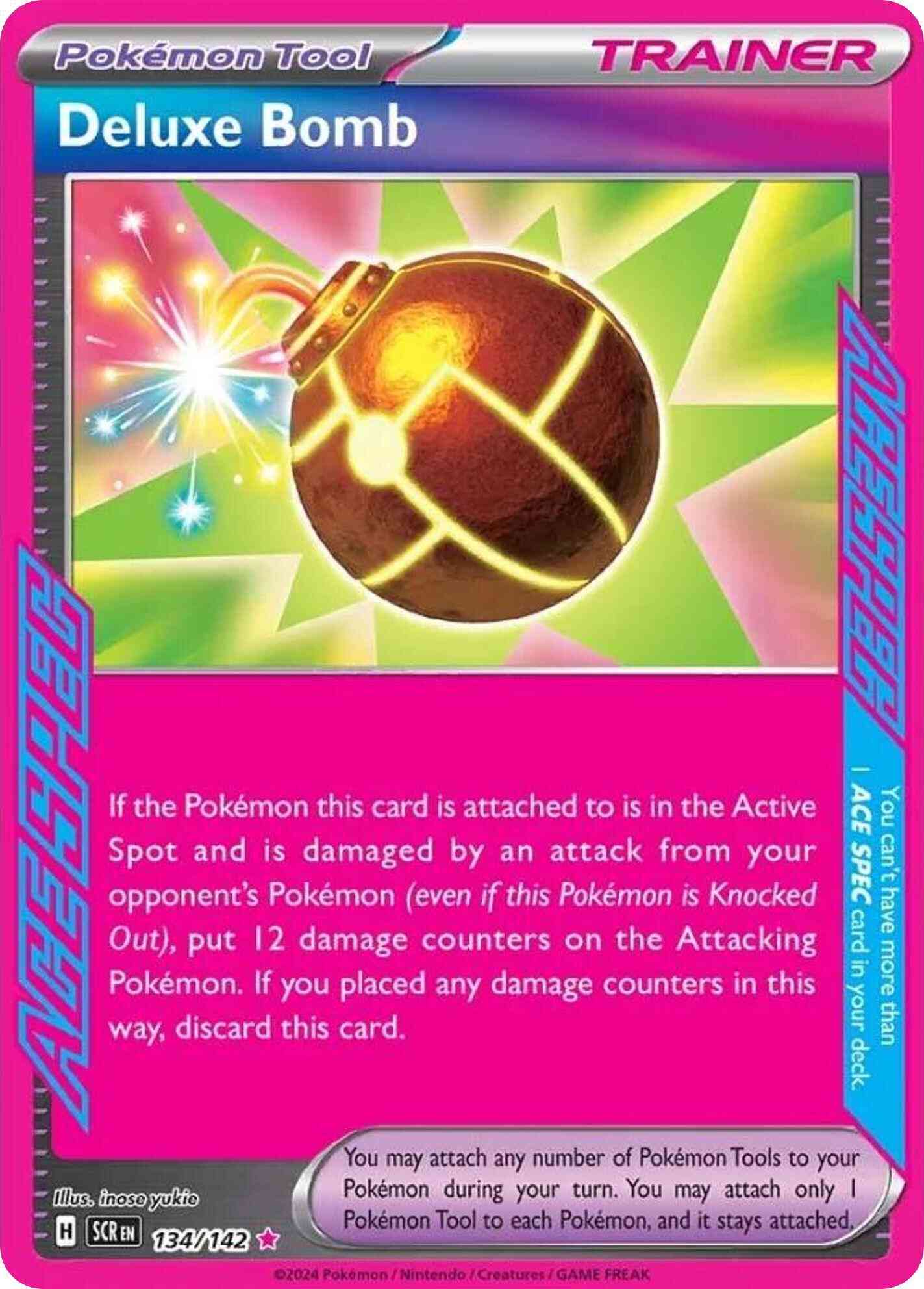 Deluxe Bomb - 134/142 - ACE SPEC Rare [sv07-134] [Ultra]