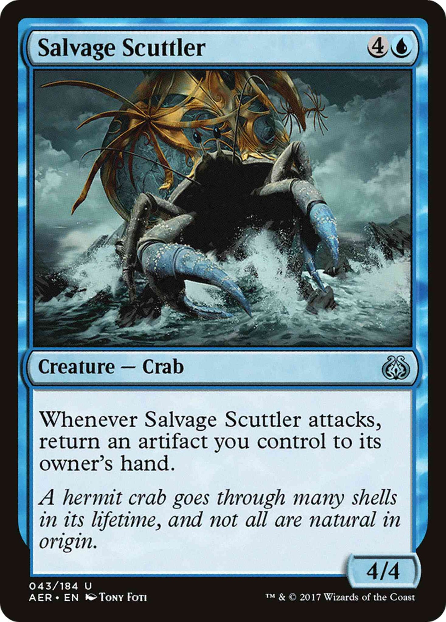 Salvage Scuttler [43] [Aether Revolt] [Non-Foil]