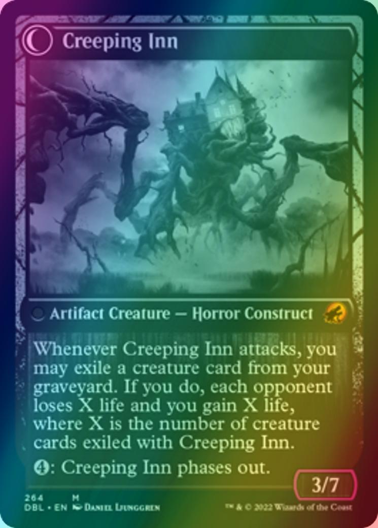 Hostile Hostel // Creeping Inn [264] [Innistrad: Double Feature] [Foil]