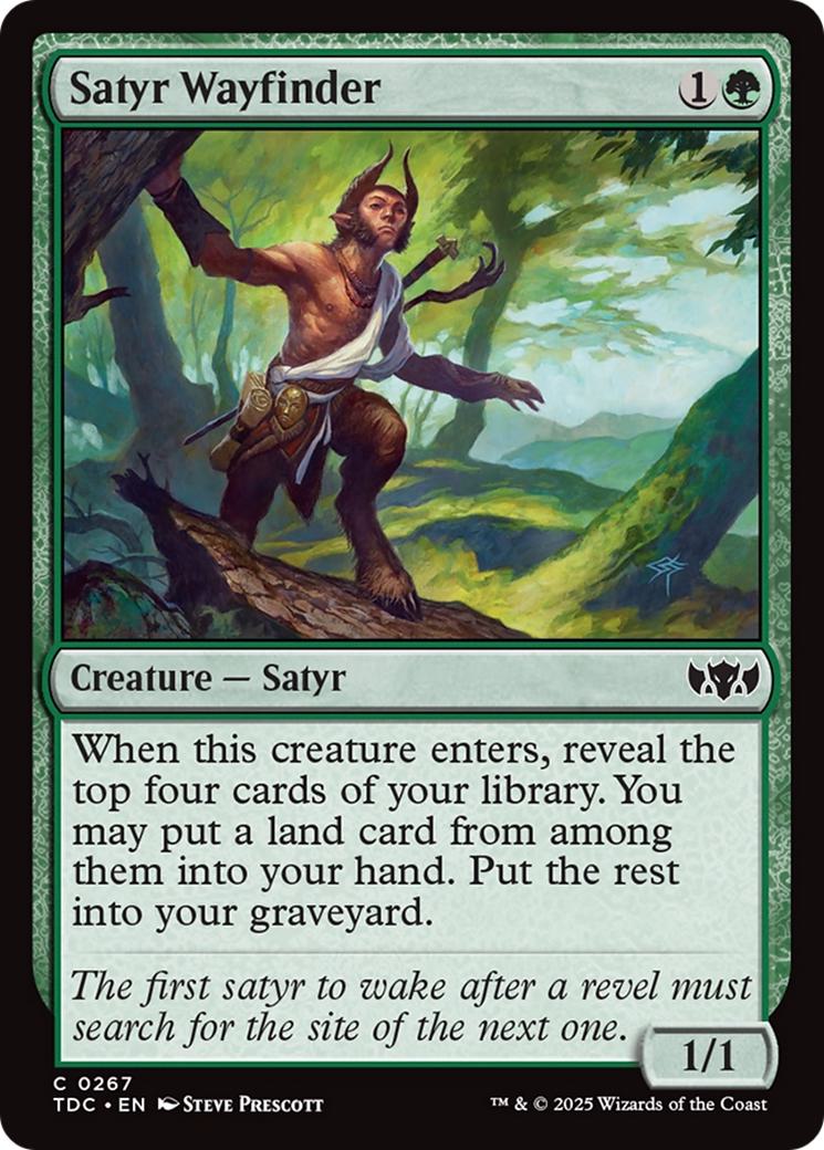Satyr Wayfinder [267] [Tarkir: Dragonstorm: Commander] [Non-Foil]