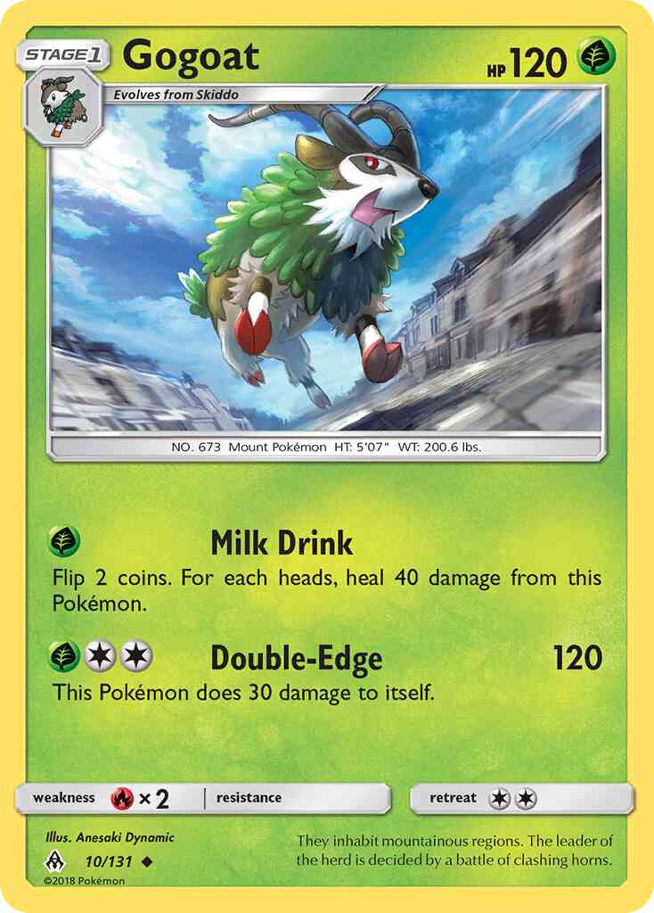 Gogoat - 10/131 - Uncommon [sm6-10] [Non-Holo]