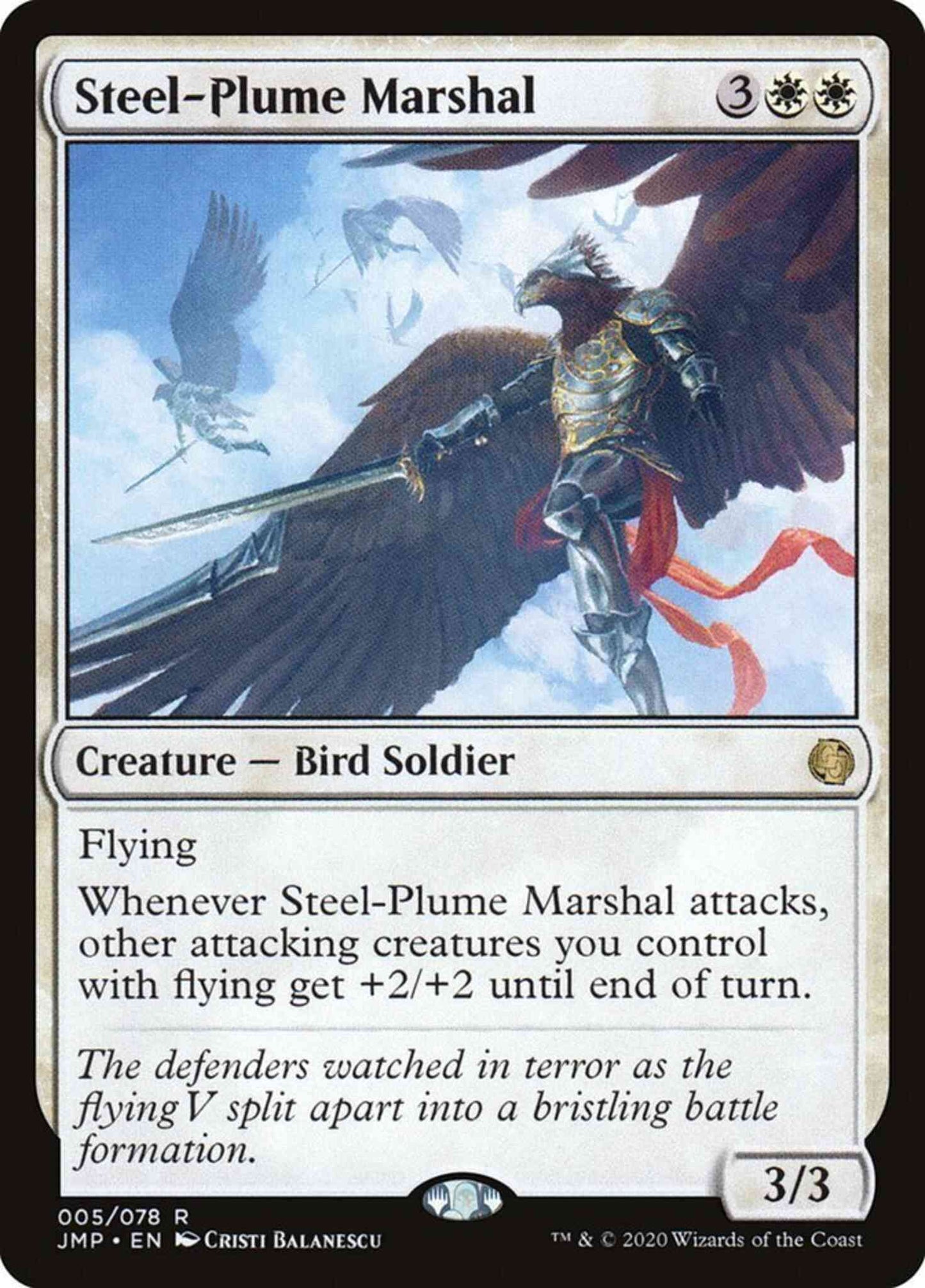Steel-Plume Marshal [5] [Jumpstart] [Non-Foil]