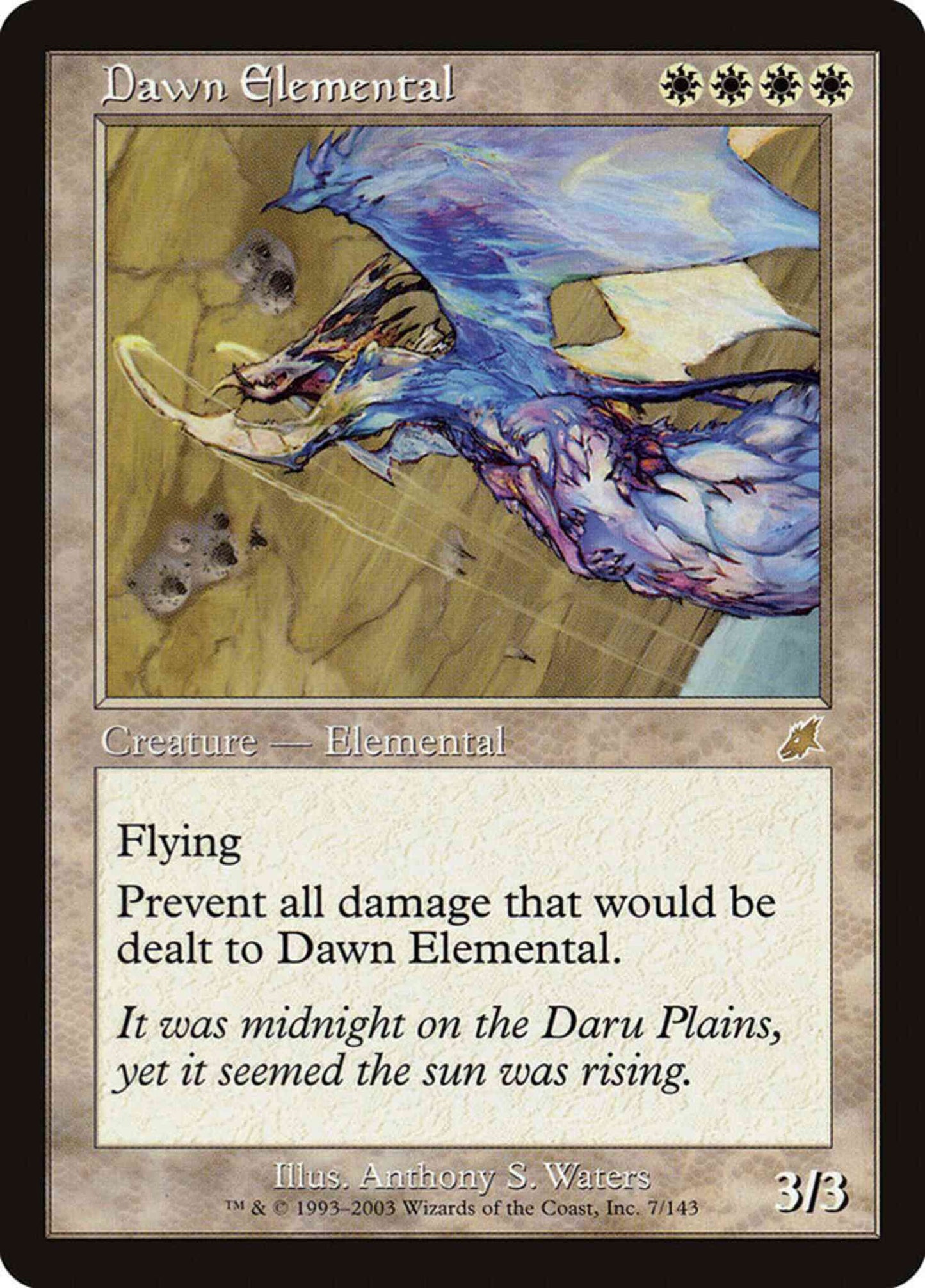 Dawn Elemental [7] [Scourge] [Non-Foil]