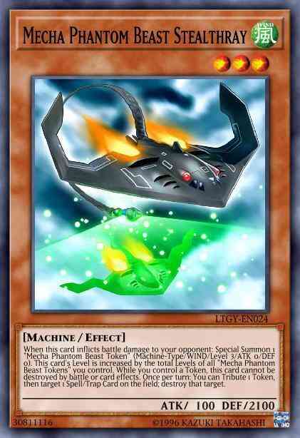 Mecha Phantom Beast Stealthray - LTGY-EN024 - Common - Unlimited