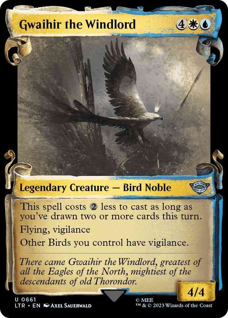 Gwaihir the Windlord [661] [Scrolls Showcase] [The Lord of the Rings: Tales of Middle-earth] [Non-Foil]